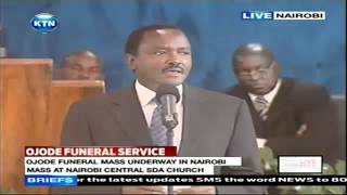 Orwa Ojode's funeral service full video