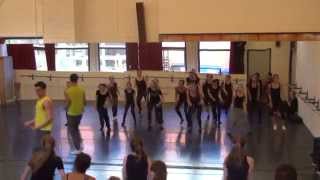 Talentenklas JDYT, 10-14 jaar, o.l.v. Jurriaan Bles.