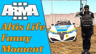 Gefangener unterhält alle Cops ? Arma3 Atlis Life | Funny Moments #010[J4FG]