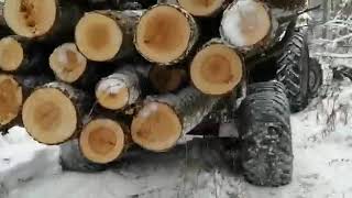 Лесовозный прицеп АРМАДА