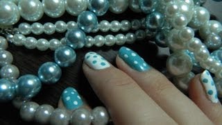 Маникюр "Мятное драже" *)