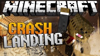 Minecraft Crash Landing ModPack Lets Play "ROCKET LAUNCHER MOD" #12