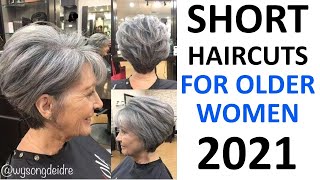 SHORT HAIRCUTS 2020! FOR OLDER WOMEN 50 PLUS