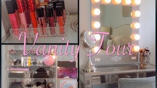 Vanity Tour 2014 and Makeup Organization Ideas Video