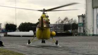 Mi-2 Gliwice Aeroklub Lotnicze pogotowie LPR Trynek