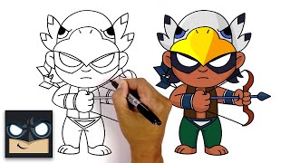 How To Draw Bo | Brawl Stars