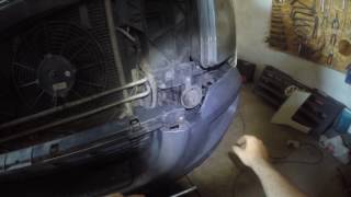 Как снять передний бампер и крыло Volkswagen Crafter 2007 год!