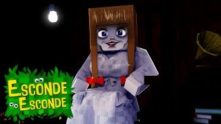 Minecraft: ANNABELLE 2! BONECA DO MAL! (Esconde-Esconde)