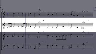 Practica cantar en un coro. Lectura cantada del coral 81 de Bach