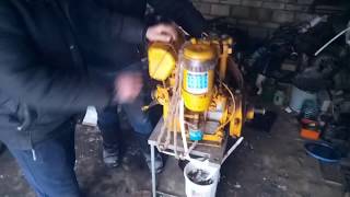 Запуск двигателя Lombardini 3ld510