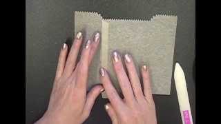 Stamping T!   Filter Paper Mini Treat Bag