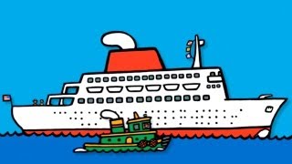 Мультики для малышей- Лодки - Обзор приложения boats