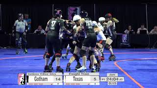 2017 International WFTDA Championships Game 7: Gotham Girls Roller Derby vs  Texas Rollergirls