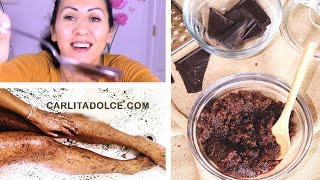 Scrub al CIOCCOLATO Naturale FACILISSIMO !!! FAI DA TE | Carlitadolce