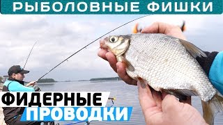 Фидерные проводки и протяжки! Залог успеха при стоячей воде и неактивной рыбе! Рыболовные фишки!
