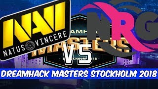 CSGO Navi vs NRG - Map 1 - Inferno - BO3 - Dreamhack Masters Stockholm 2018 Highlights