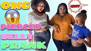 9 YEAR OLD GETS BELLY PIERCED PRANK ON GRANDMA
