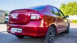 Тюнинг New Renault Logan лип спойлер BraZ (установка)