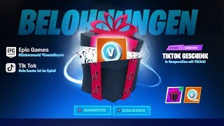 KOSTENLOSES TIKTOK GESCHENK! (Fortnite X TikTok)