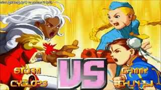 Fightcade - Xmen Vs Street Fighter - S0uL@kUm@(TRIN) Vs Gohan13(ROM)