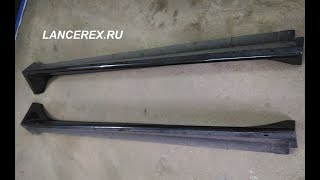 Пороги Митсубиси Лансер 10 рестайл X42
