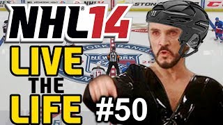 NHL 14: Live the Life ep. 50 "Suspension for Kryptonian Hit?"