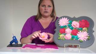 Paper flower tips and tricks using Cricut Explore