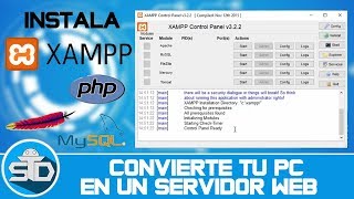 Como Descargar e Instalar Xampp para Windows - Apache, MySql, Toncat, etc | Paso a paso