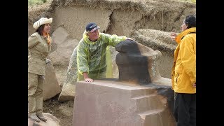 Ancient Megalithic Snake Temple At Santiago De Ojje In Bolivia