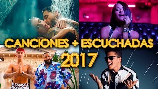 CANCIONES MÁS ESCUCHADAS 2017 - VIDEOS MÁS VISTOS EN YOUTUBE DE MÚSICA - PARTE 2 | WOW QUE PASA
