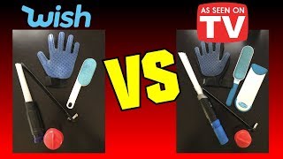 Wish vs As Seen on TV: 5 Items Compared!
