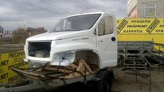 Кабина ГАЗ C41R11 Газон NEXT в сборе под двигатель ЯМЗ 53441-20