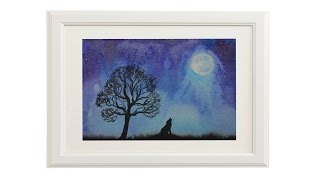 Как нарисовать пейзаж акварелью по мокрому. Укрась свой дом | Art School
