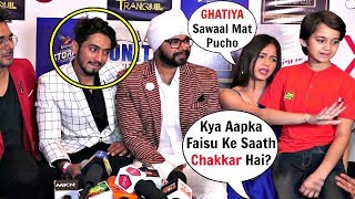 Watch Jannat Zubair ANGRY Reaction On Affair With Faisu At Tere Bin Kive Success Party
