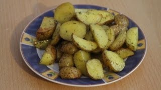 Рецепт-Запеченный картофель в кожуре от videokulinaria.ru