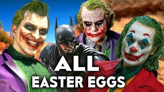 MORTAL KOMBAT 11 Joker All Easter Eggs References Joaquin Phoenix,Heath Ledger,Joker 2019 Movie MK11