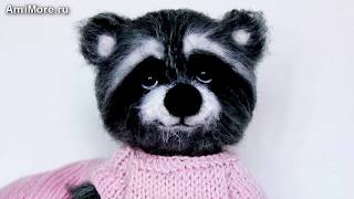 Амигуруми: схема Енотика. Игрушки вязаные крючком - Free crochet patterns.