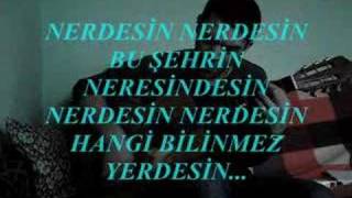 nerdesin slow müzik gitar süper şarkı romantik şükrü yaşar