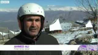 BBC Kurdistan-Erbil Snow Resort- بی بی سی: چیای کوره ک له هه ولیر