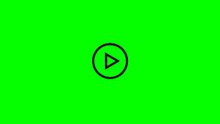 Play and Pause Button GREEN SCREEN HD 1080p60fps +Download Link