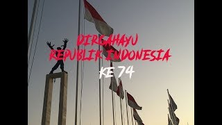 DETIK-DETIK MEMPERINGATI HUT REPUBLIK INDONESIA KE 74 DI DEPAN ISTANA NEGARA