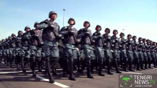 Самый масштабный парад в истории Казахстана прошел в Астане