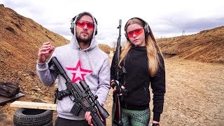 Стреляем из Калашей с ДТК для ВПО 209,208,213,136,133, 308 - По типу "jet", "Range Gear", "Lantak"