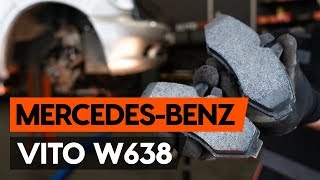 Как заменить передние тормозные колодки на MERCEDES-BENZ VITO 1 (W638) [ВИДЕОУРОК AUTODOC]