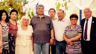 Токтар Аубакиров.  Празднование 70-лет.  Каркаралинск.