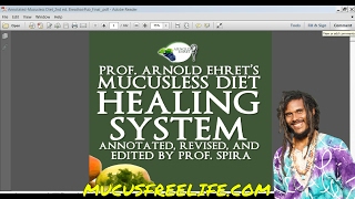 Arnold Ehret on Vinegar and Mucusless Diet - Spira's Study Session #1