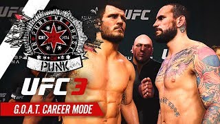 UFC 3 Career Mode - Ep 13 - CHAMPION vs CHAMPION!! INSANE FIGHT!! (CM Punk GOAT Career #13)
