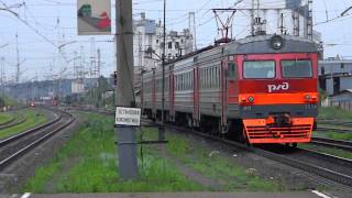 Электропоезд ЭР2Т-7224 сообщением "Уфа-Абдулино"