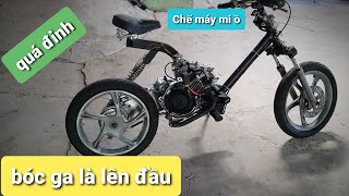 Thánh Chế - Mr Hồ /Xe tự chế . Máy tay ga 110cc