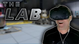 Swifty Explores the Lab & the Moon -  HTC Vive Gameplay